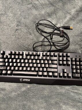 MSI Vigor GK30 Wired RGB Gaming Keyboard - Black